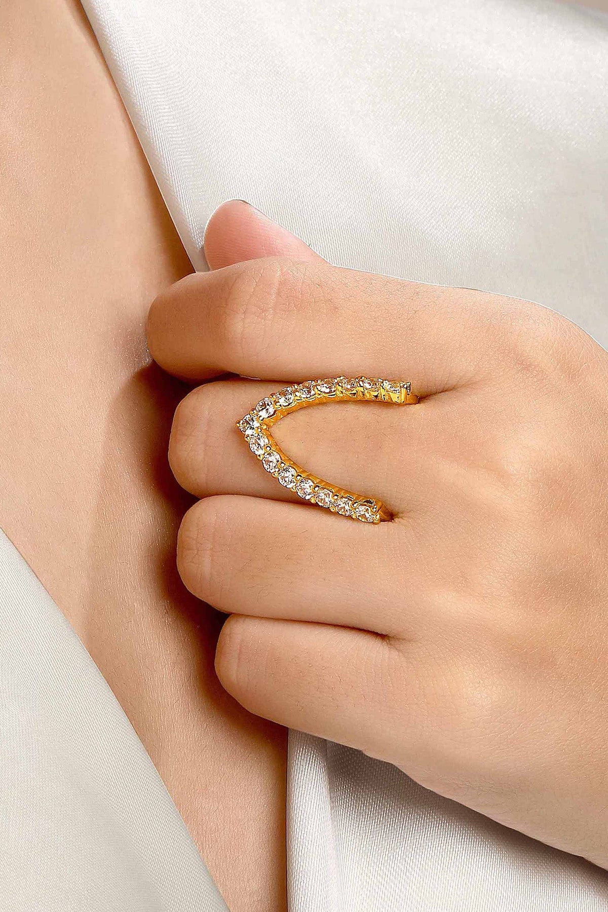 Buy Cubic Zirconia Biju Vanki Ring by Sica for women online at ScrollnShops